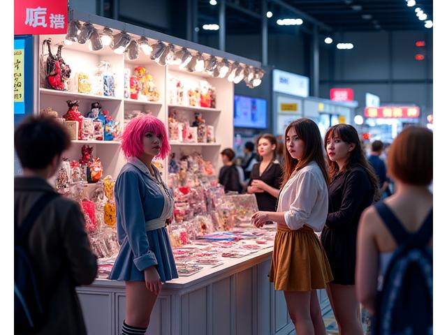 Anime Festival Cosplay Booth