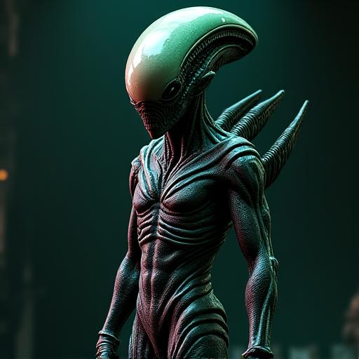 Kostum Alien Science Fiction
