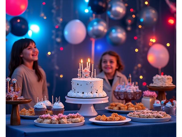 Space Theme Birthday Party